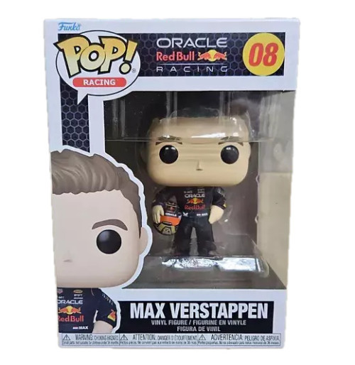 Pop Sports Formula One 3.75 Inch Action Figure - Max Verstappen with Helmet #08