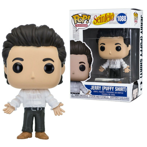 Jerry Seinfeld In Puffy Shirt Funko Pop #1088 Television Vinyl Figure Brand New!