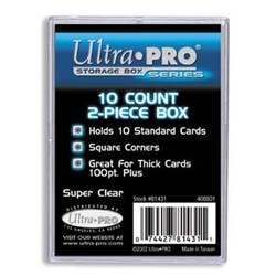 Ultra Pro 10 Count 2 Piece Box (10 Lot)