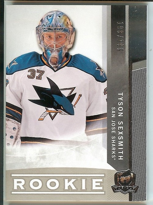 2012-13 Upper Deck The Cup Tyson Sexsmith Rookie 198/199