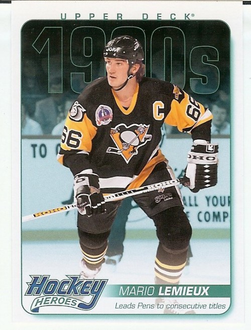 2013-14 Upper Deck Mario Lemieux 1990's Hockey Heroes