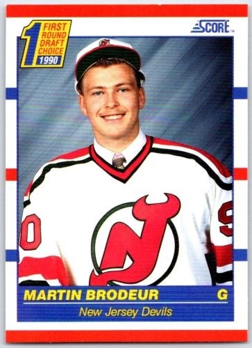 1990-91 Score Martin Brodeur Rookie American Version