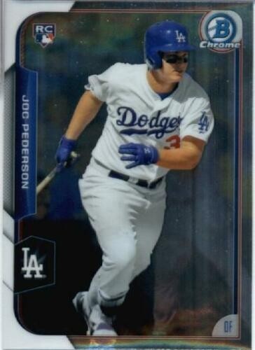 2015 Bowman Chrome #167 Joc Pederson RC