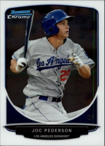 2013 Bowman Chrome Draft Top Prospects #TP-13 Joc Pederson Los Angeles Dodgers