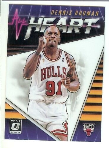 2018-19 Donruss Optic All Heart DENNIS RODMAN Bulls 