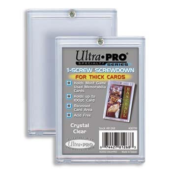 Ultra Pro 3"x5" Screwdown Extra Thick 100 pt 1 Screw (5 Lot)