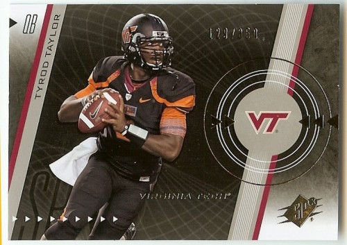 2011 SPX Tyrod Taylor Base Single 129/350