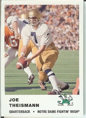 2012 Fleer Retro Joe Theismann '61 Variation