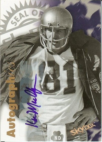 2012 Fleer Retro Ken MacAfee '97 Autographics