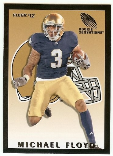 2012 Fleer Retro Michael Floyd Rookie Sensations