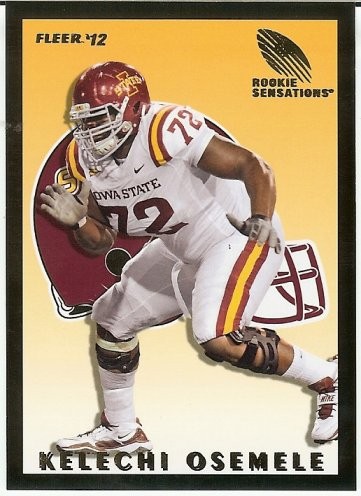2012 Fleer Retro Kelechi Osemele Rookie Sensations