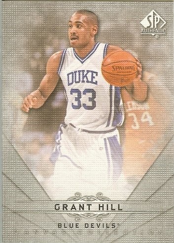 2012-13 SP Authentic Grant Hill Canvas SP
