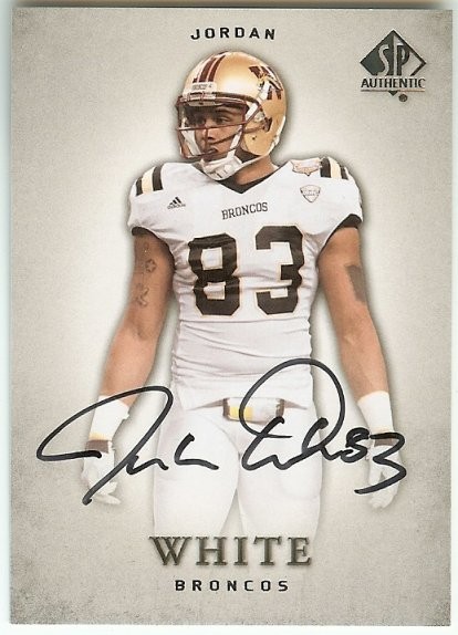 2012 SP Authentic Jordan White Autograph Rookie