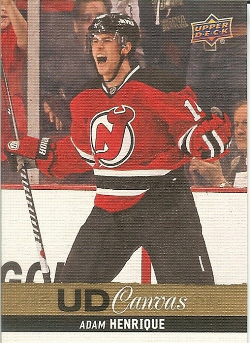 2013-14 Upper Deck Adam Henrique Canvas SP 