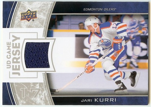 2013-14 Upper Deck Jari Kurri Game Jersey