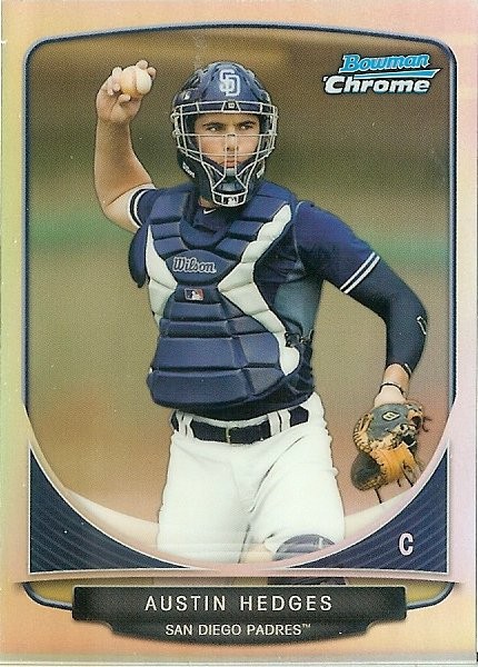 2013 Bowman Chrome Refractor Mini Austin Hedges