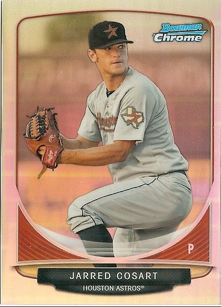 2013 Bowman Chrome Refractor Mini Jarred Cosart