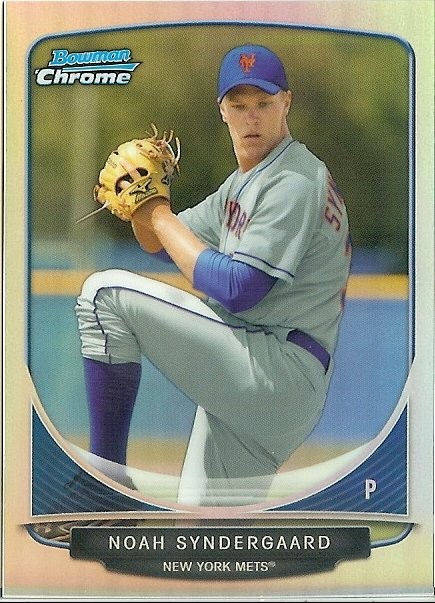 2013 Bowman Chrome Refractor Mini  Noah Syndergaard