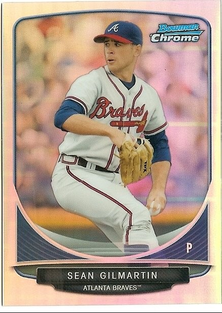 2013 Bowman Chrome Refractor Mini Sean Gilmartin
