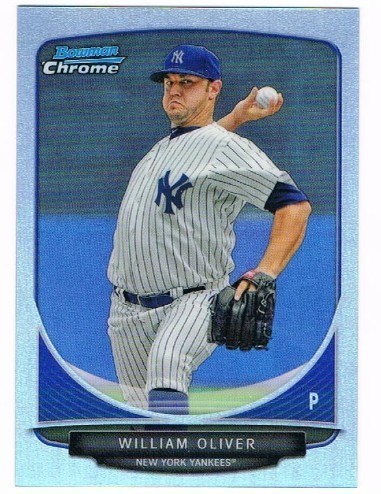 2013 Bowman Chrome William Oliver Refractor 012/500 RC