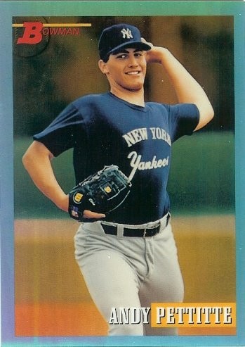 2013 Bowman Sapphire Rookie Reprint Andy Pettitte