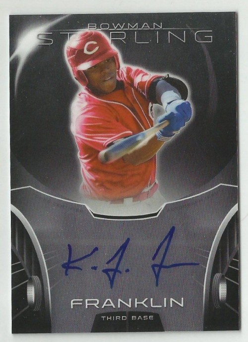 2013 Bowman Sterling Kevin Franklin Autograph