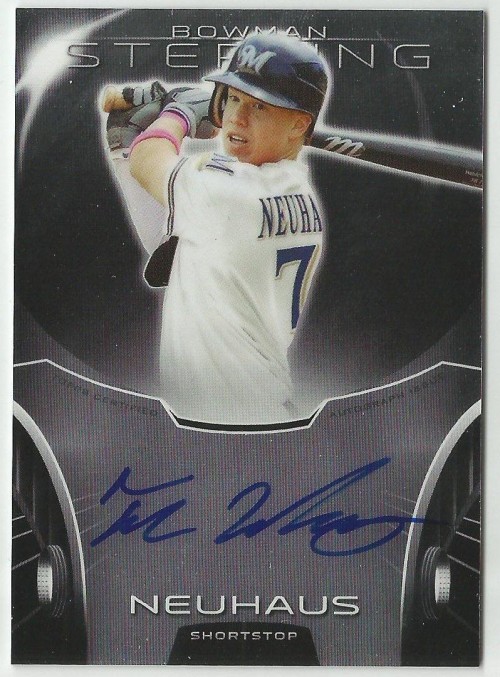 2013 Bowman Sterling Tucker Neuhaus Autograph