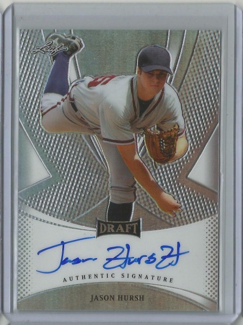 2013 Leaf Metal Jason Hursh Prismatic Refractor Autograph 
