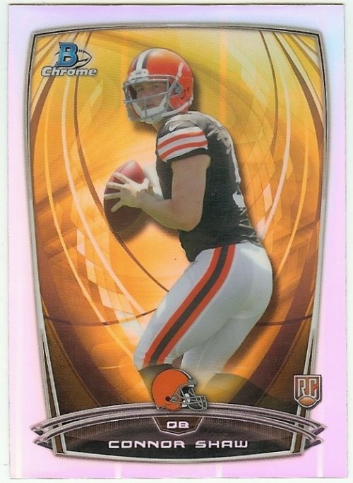 2014 Bowman Chrome Connor Shaw Rookie Refractor Single