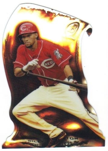 2014 Bowman Chrome Fire Die Cut Refractor Billy Hamilton