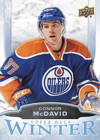 2016 Upper Deck Winter Connor McDavid Card #W6 Rare