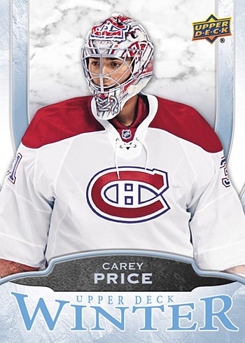 2016 Upper Deck Winter Carey Price Card #W7 Rare