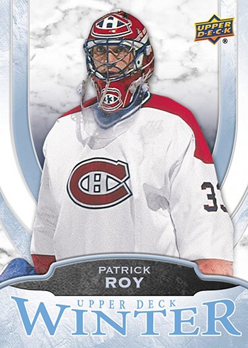 2016 Upper Deck Winter Patrick Roy Card #W9 Rare
