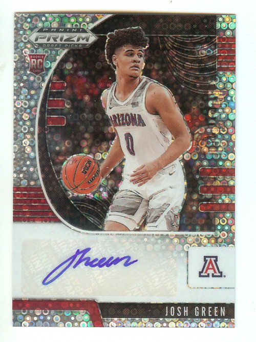 2020-21 Panini Prizm Draft Picks Josh Green Disco Autograph