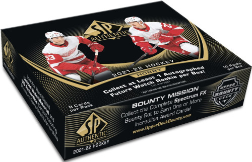 2021/22 Upper Deck SP Authentic Hockey Hobby Box Factory Sealed