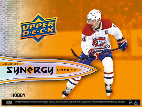 2023-24 Upper Deck Synergy Hockey Hobby Box Factory Sealed 