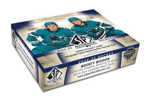 2024-25 SP Authentic Hockey Hobby Box Factory Sealed - AVAILABLE IN STORE ONLY--CALL FOR PRICING