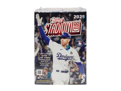 2025 Topps Stadium Club Baseball Blaster Box Factory Sealed 