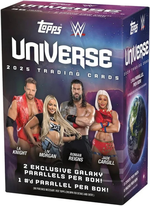2026 Topps WWE Universe Value Box Factory Sealed 