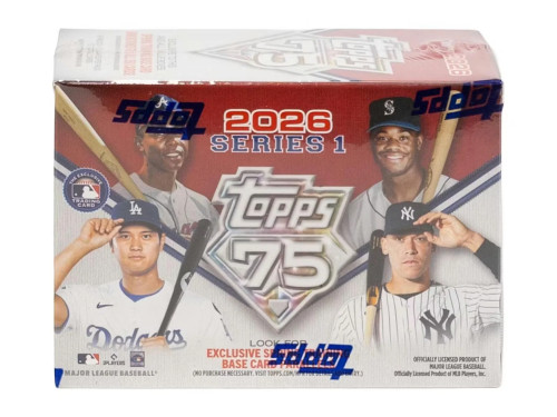 2026 Topps Series 1 Baseball Blaster Box Factory Sealed 