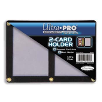 Ultra Pro Black Frame Screwdown 2 Card (5 Lot)