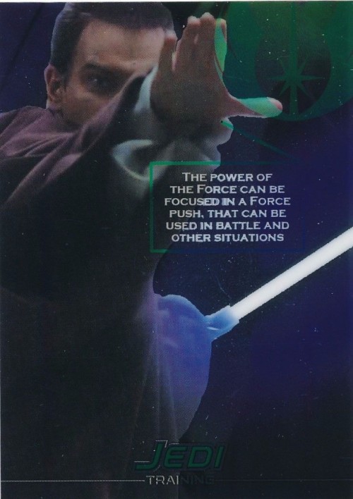 2015 TOPPS STAR WARS CHROME PERSPECTIVES JEDI TRAINING CHASE CARD #4