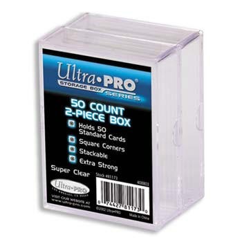 Ultra Pro 50 Count 2 Piece Box (10 Lot)