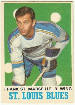1970-71 O-Pee-Chee Frank St. Marseille Base Single NM-MT
