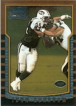 2000 Bowman Chrome John Abraham Rookie
