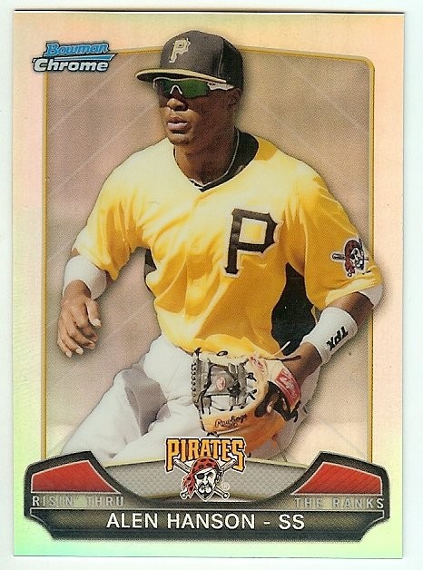 2013 Bowman Chrome Alen Hanson Refractor Mini