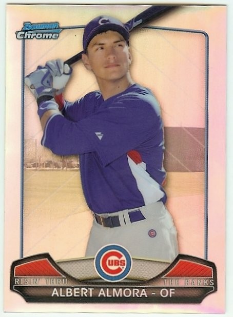 2013 Bowman Chrome Refractor Mini Albert Almora