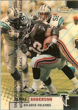 2000 Topps Finest Jamal Anderson Refractor