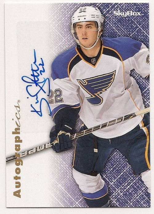 2012-13 UD Fleer Retro Kevin Shattenkirk Autograph 