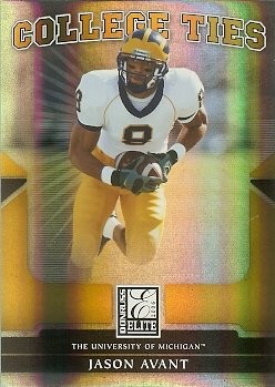 2006 Donruss Elite Jason Avant College Ties 070/500